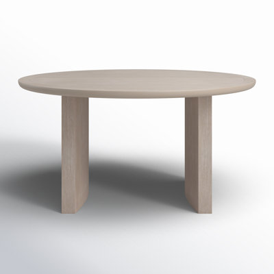 Aruna Oak Round Dining Table