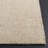 Metie Natural Fiber Hand Tufted Jute Cotton Solid Color Rug in Ivory-972855049
