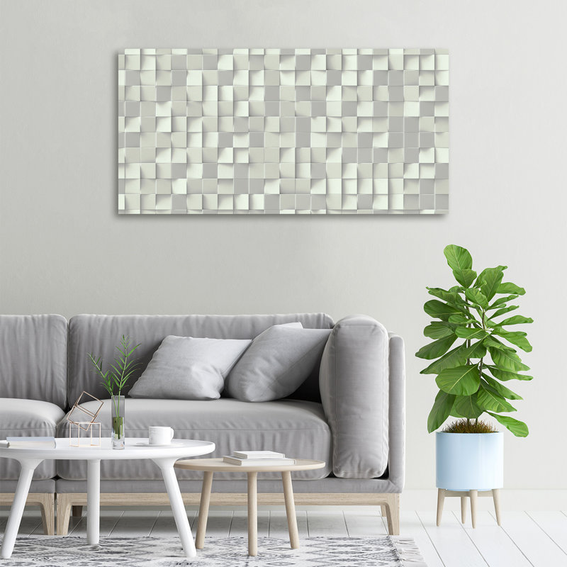 Geometric Background - Wrapped Canvas Print