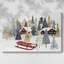 Toile tendue avec châssis de la collection Christmas Chalet