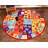 Furnish my Place Mccaw 740 ABC with Numbers ABC Area Rug for Kids | Educational Alphabet Letter & Numbers | Nurseries Kindergarten | Play Area | Multicolor-1232406607