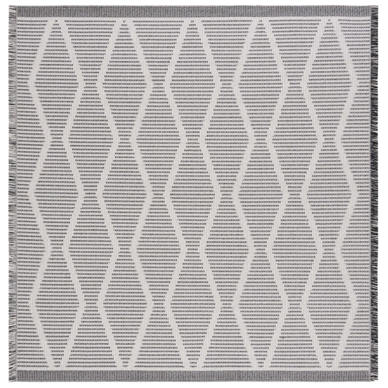 Tapis tissé à la machine Belniak, Carré 6 pi 4 po