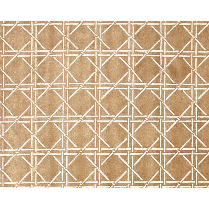 Himalayan Geometric Area Rug in Gray