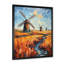 Fauvist Windmill Meadows I - Wind Turbines, art mural-156836381-156836374