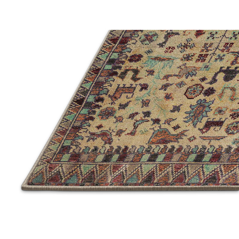 Abstract Indoor Rug, Runner 2' x 5'
