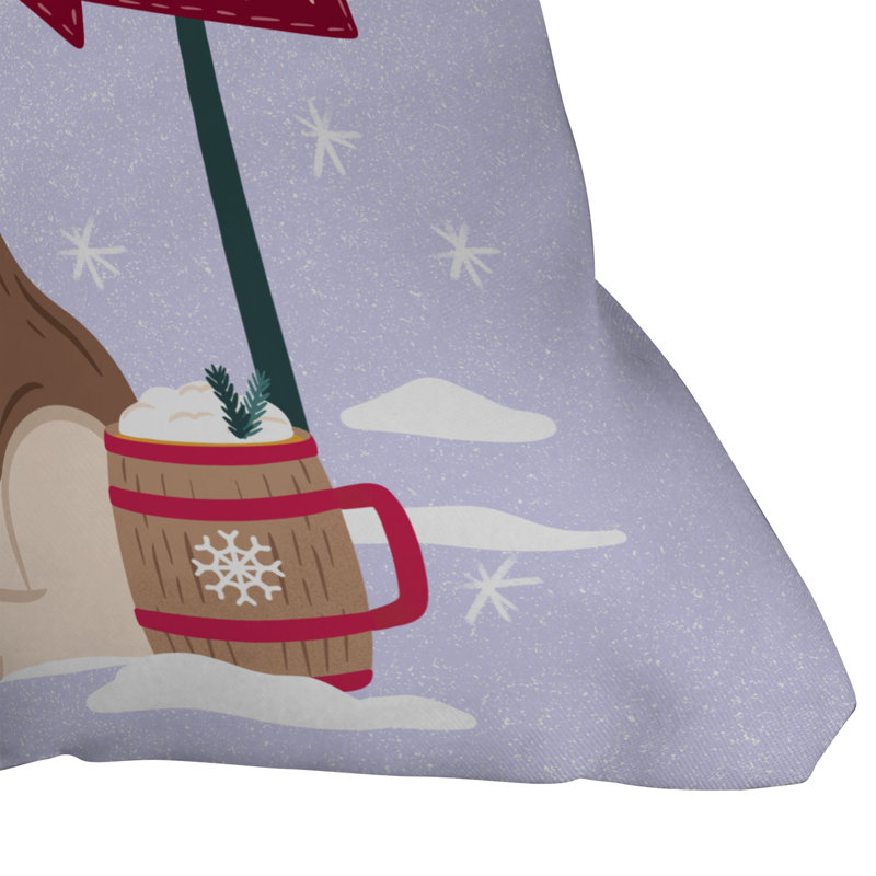 Coussin décoratif extérieur Après All Day, design Spark St Bernard, 26 po x 26 po