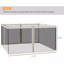Panneau latéral de pavillon de jardin 13 x 13 pi, pour une utilisation extérieure avec filet grillagé (crème)-123219074-123219077