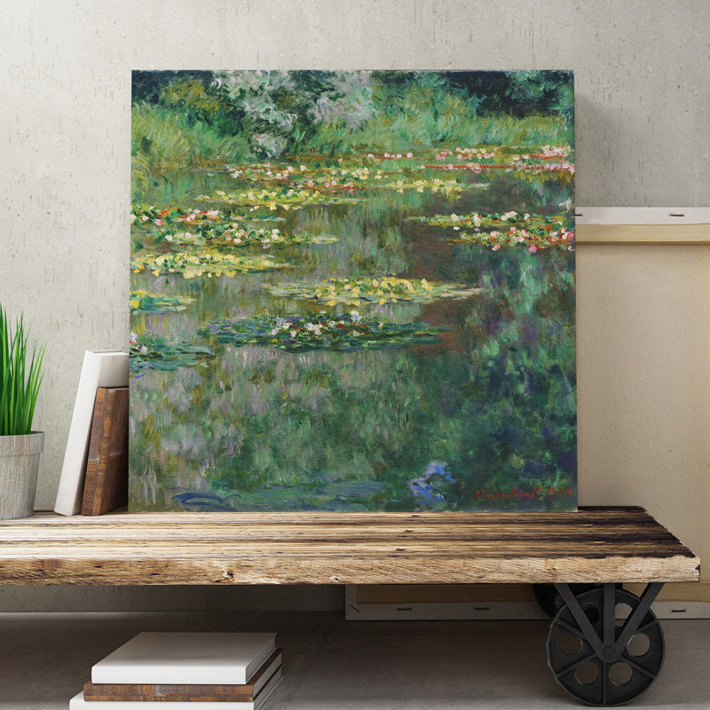 Claude Monet - Wrapped Canvas Painting, 76cm H x 76cm W