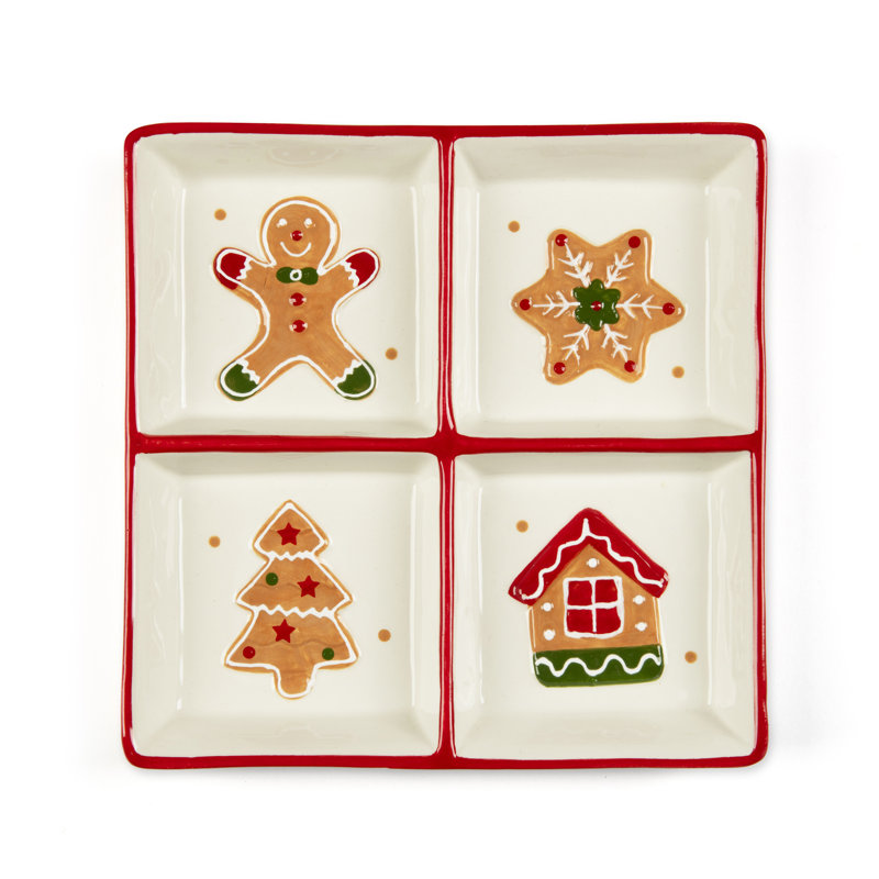 Excelsa plate Wonderful Ginger ceramic 20x2x20 cm