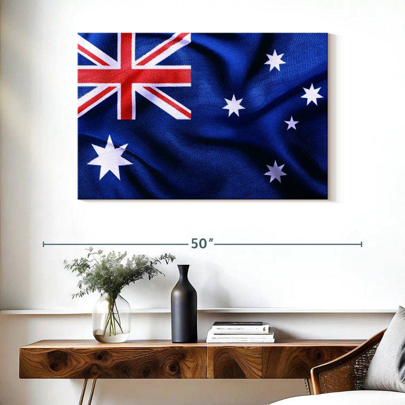 Drapeau australien Borges, H 26 po x l 39 po