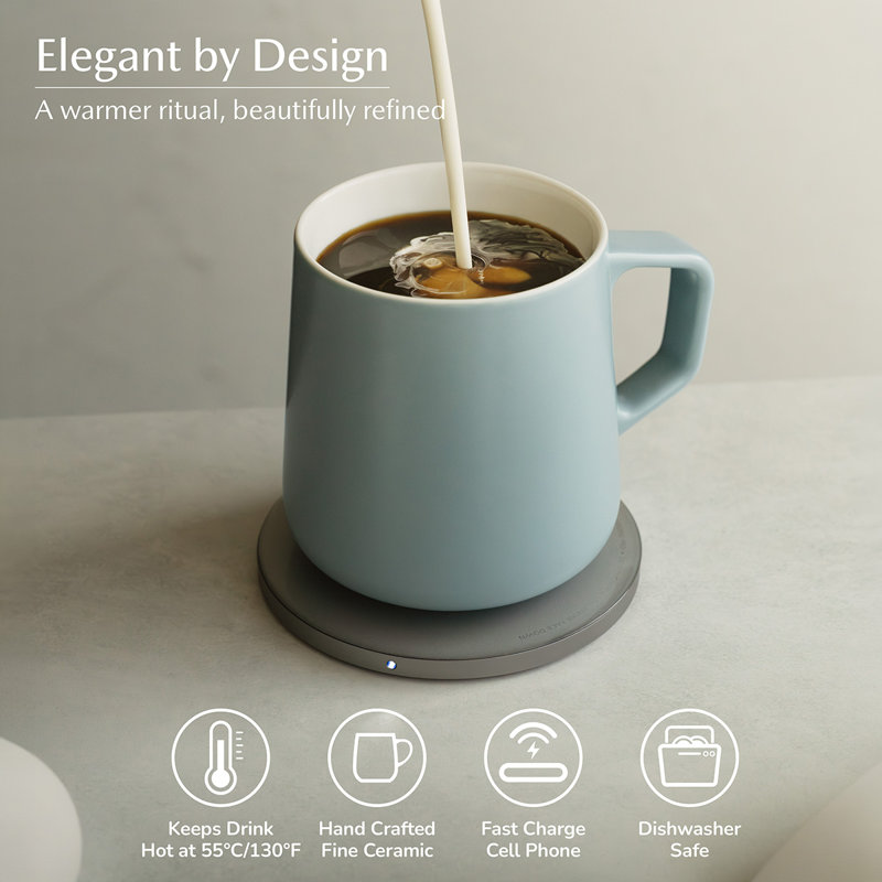 Neo Self-Heating Mug Set - Moonmist Blue, Blue