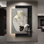 Art mural luxueux avec verdure hydroponique de luxe avec lumière - décor de vestibule