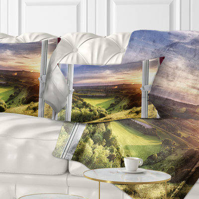 Coussin lombaire Landscape Window View