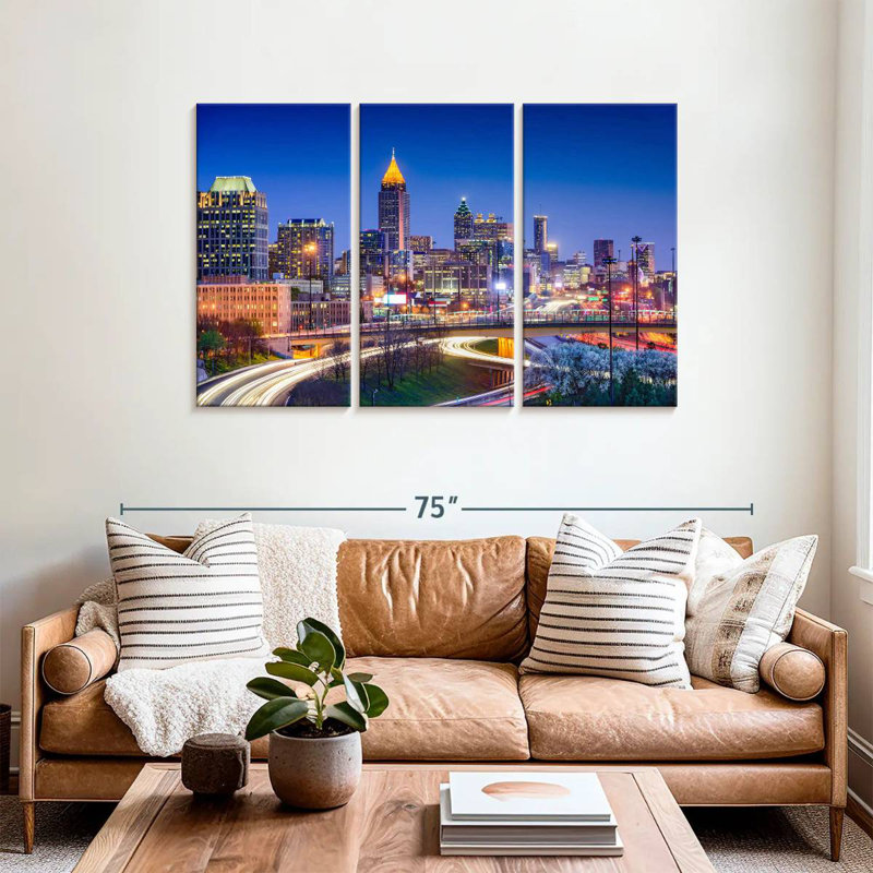 Rorry Atlanta Afterlight, 36" H x 57" W