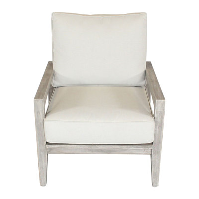 Chaise de patio avec coussins Jessica