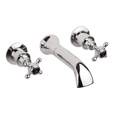 Topaz 2 Handle Bath Faucet and Handshower Included