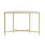 Console demi-lune Bordeaux