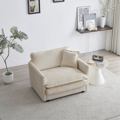 Fauteuil de lecture rembourré Comfy