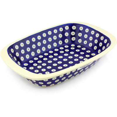 The Holiday Aisle® Rousey Rectangle Stoneware Baker Bakeware