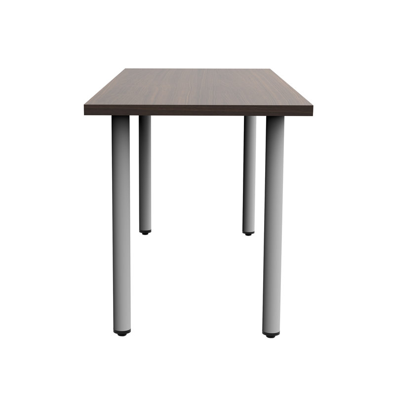 Table multi-usages avec pattes et pattes Jurni, H 29,50 po x L 60 po, Gris foncé