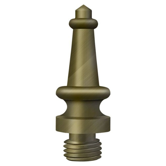 Deltana DSST5 Steeple Tip; Antique Brass Finish, Antique Brass