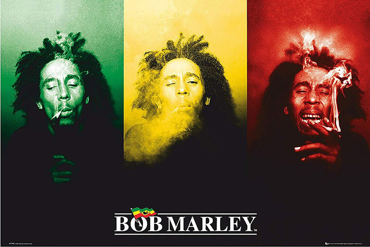 Bob Marley Iconic Jamaican Musician Marijuana Stylish Shades sticker