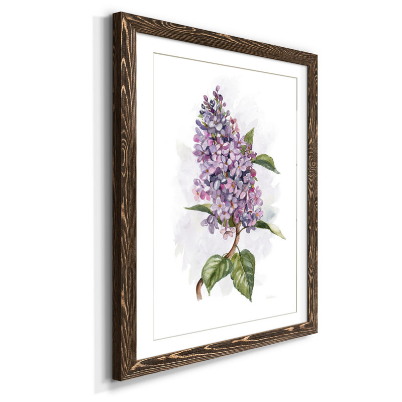 Awash In Lilac II - impression, Noyer, H 44 po x l 31 po x P 1 po
