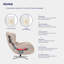 Fauteuil inclinable massant et massant avec repose-pieds, haut-parleur Bluetooth et chargeur intégré NEAUUS. Fauteuil de massage portatif Shiatsu-134227194