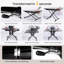 Alasca Metal Base Dining Table-330846702
