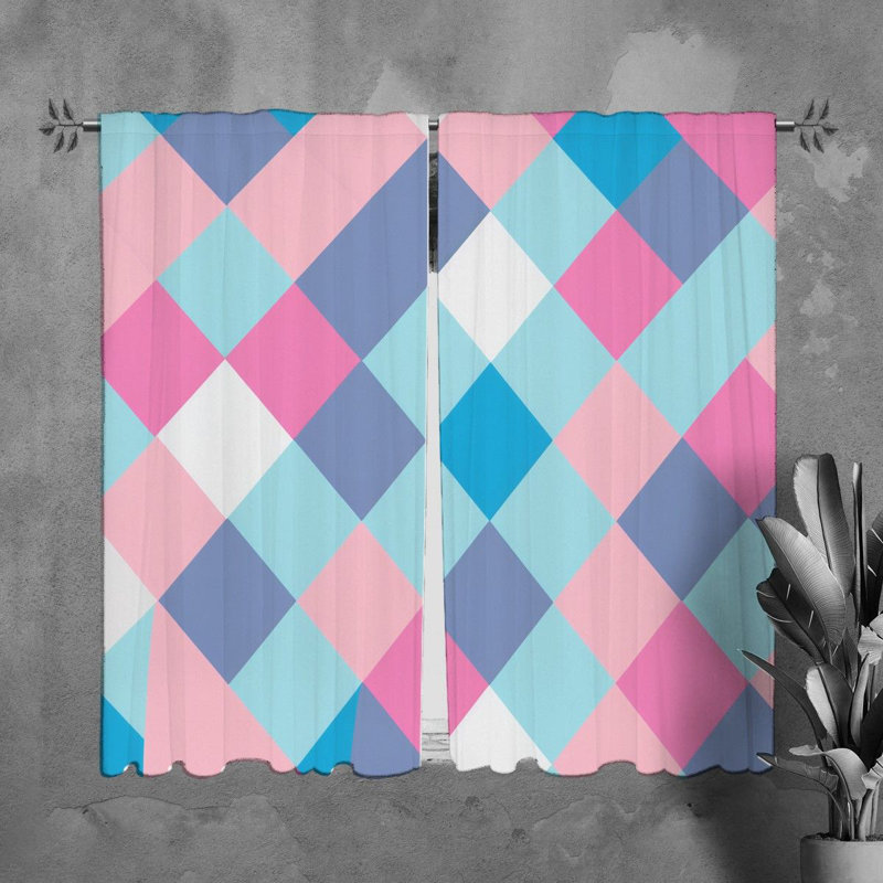 Paire de rideaux obscurcissant en polyester Myland, L 40 po x L 61 po
