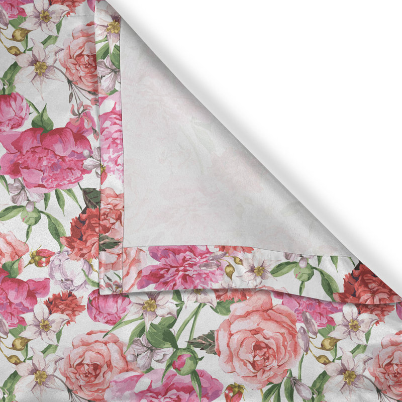 Rideau à deux panneaux avec œillets 50 po x 120 po Ophelia & Co., L 50 po x L 120 po