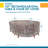 Elegant Waterproof Outdoor Dining Set Cover-845175475-845175478
