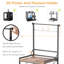 Étagère de rangement pour imprimante 3D et rangement pour filaments - Étagère en métal robuste avec dimensions de 30 po x 22 po x 61,9 po