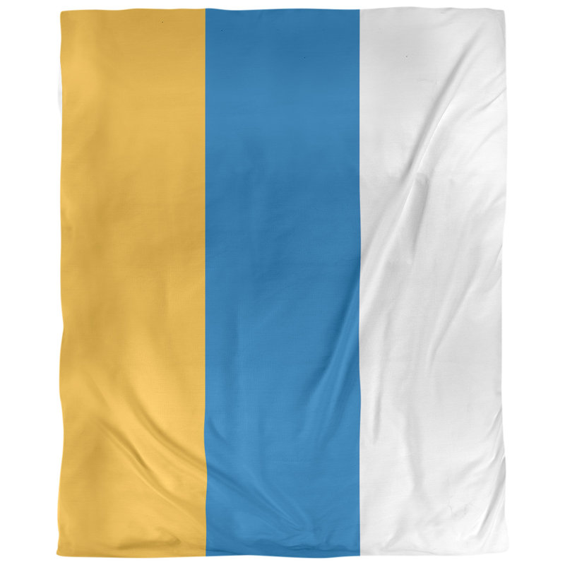 Tissu de basket-ball golden state, Jaune / bleu royal / blanc