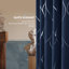 Seligman Wave Foil Printed Room Darkening Thermal Curtains-1667107085-1667107132