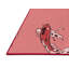 Tapis en laine rouge / rose-1470862224