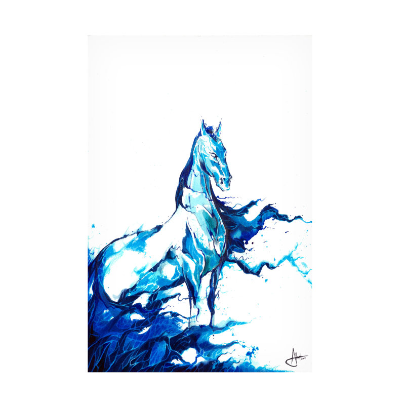Art sur toile, Marc Allante, H 19 po x l 12 po