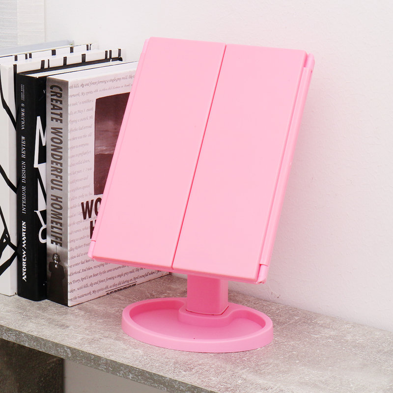 Robinswood Flat Floor Mirror, Pink