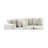 Hifsah 141" Wide Revolution Performance Fabrics® Right Hand Facing Modular Sectional