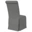 Chaise d'appoint de salle à manger rembourrée Dulles-682093990