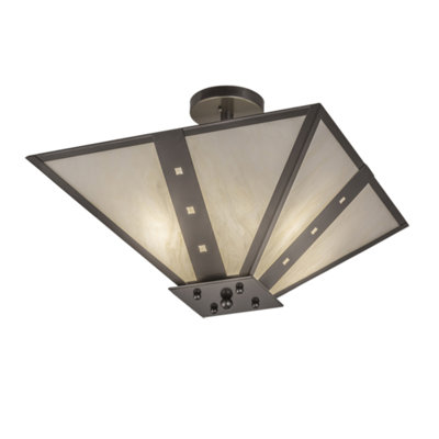 Plafonnier semi-encastré Zandra Idalight