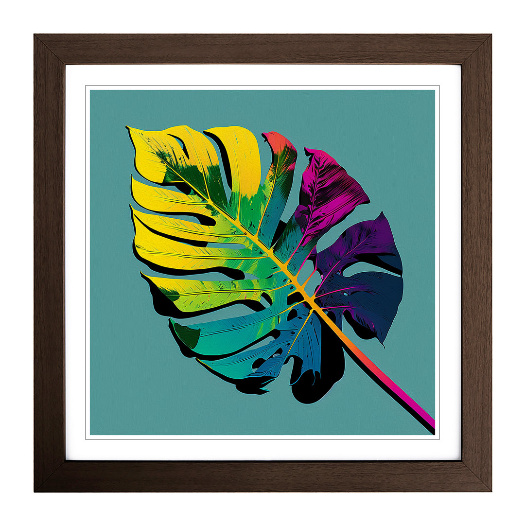 Palm Leaf - Framed Print