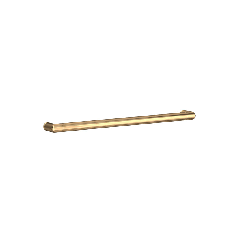 Secant Grab Bar, French Gold - PVD, 27" W