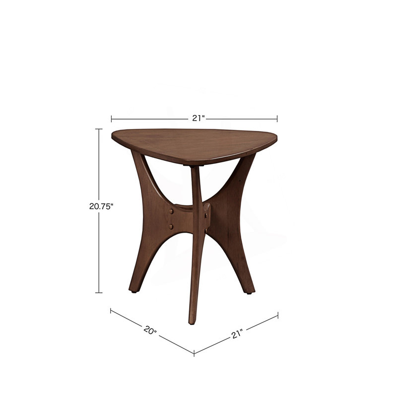Table d'appoint triangulaire