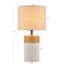 Lampe de table en céramique