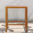 Spacious Patio Tables, Solid Acacia Wood Rustic Bar Style For Dining