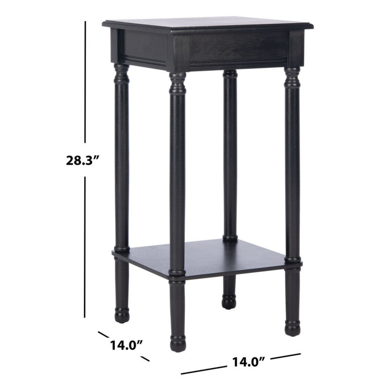 Peters End Table, Black