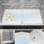 Base de bac de douche en acrylique 60 "l 60" x P 32 "à seuil simple avec couvercle de drain rectangulaire-104621389