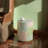 D14x18" Cylindrical Garden Accent Side Table