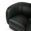 Rinner Leather Swivel Club Chair-1043878130